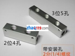 帶排氣孔直通 1/8NPT-7/16JIC